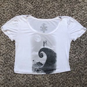 Nightmare Before Christmas Crop Top